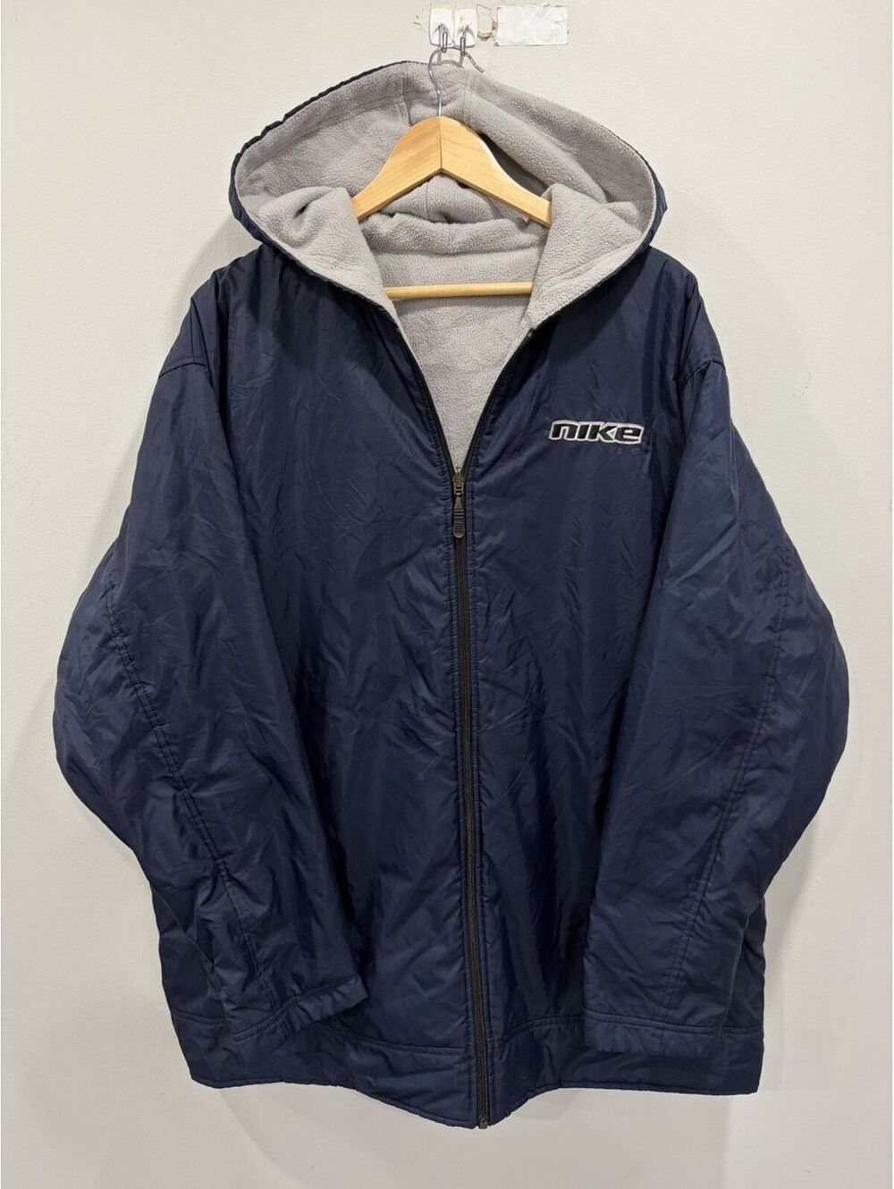 Vintage Nike Jacket zip up swoosh check